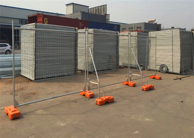Public Safety Welded Australian Temporary Fencing PVC Coated For Sport Field