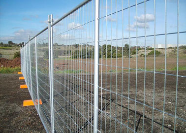 Resistenza di recinzione temporanea d'acciaio galvanizzata dell'alcali del pannello con la maglia di 50x150mm
